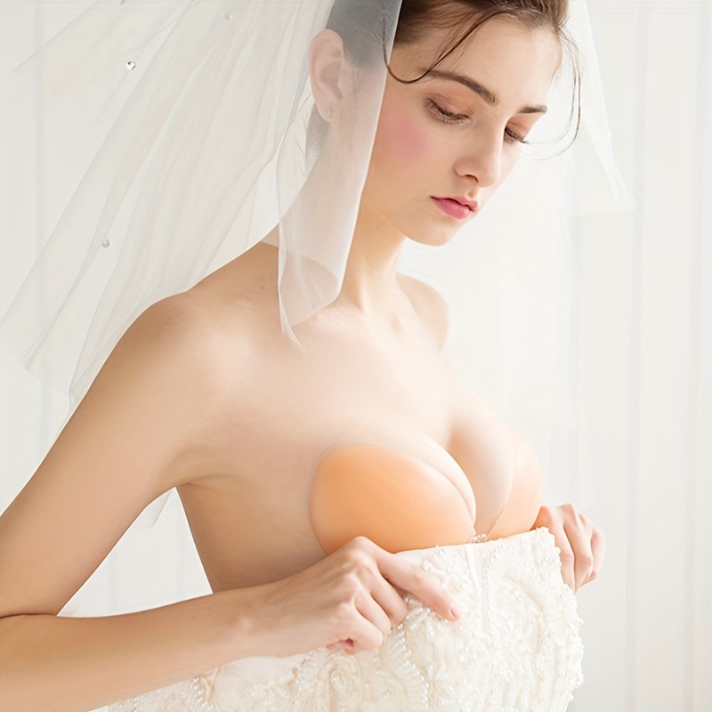 Push Up Bra Silicone - Sutiã de Silicone Feminino Invisível, Adesivo