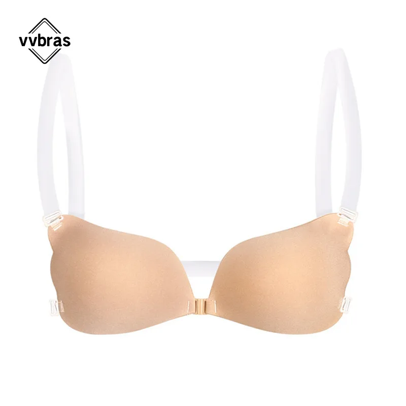 Backless Bra Sticky - Capa de mamilo sutiã invisível push