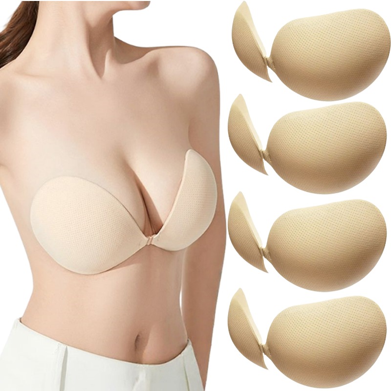 Backless Bra Sticky - Sutiã Adesivo Push Up com Almofadas