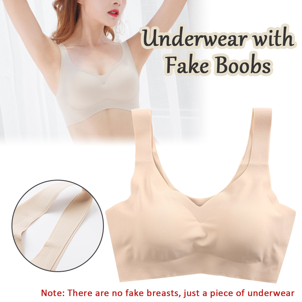 Mastectomy Bra Pocket - Sutiã de silicone falso peito acessórios