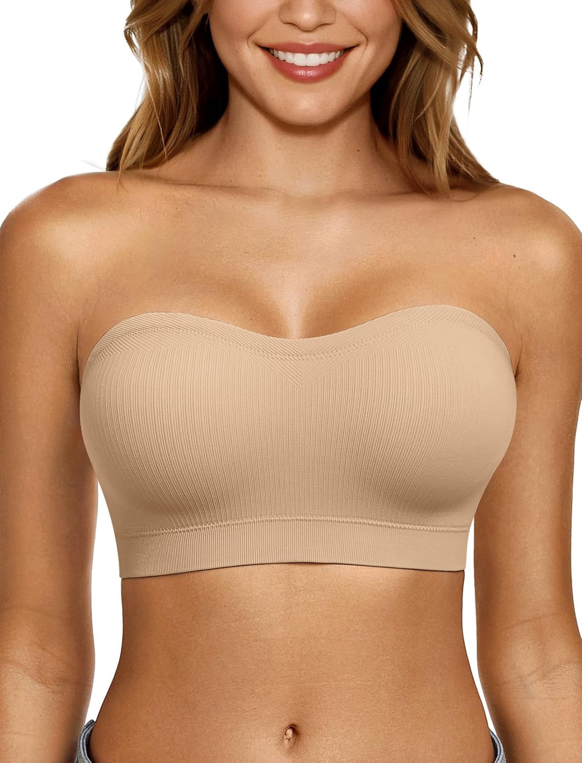 Underwire Bra Padded - Sutiãs Sem Alças LetsJoli para Mulheres,