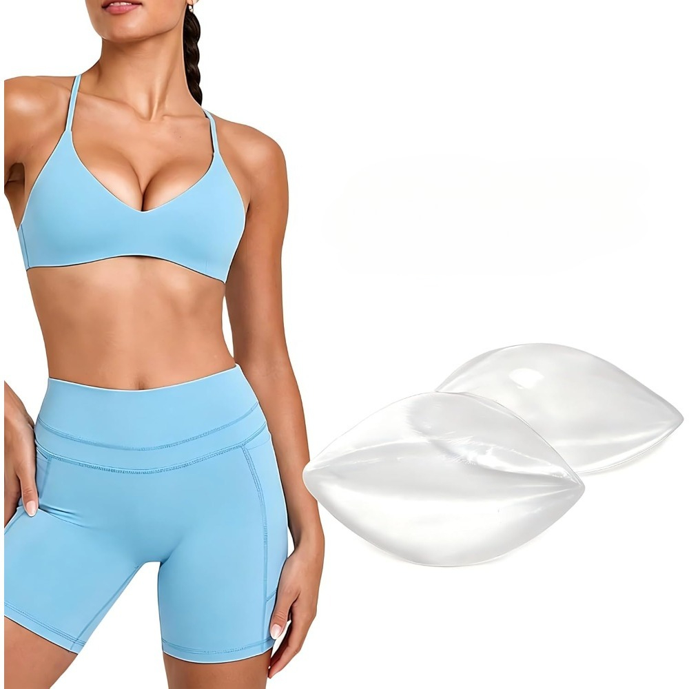 Push Up Bra Silicone - Almofadas Adesivas de Silicone para Sutiã