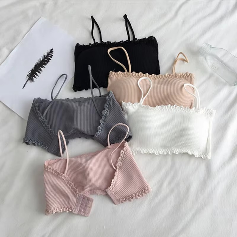 T Shirt Bra Seamless - Sutiã de Algodão Feminino, Top Tomara
