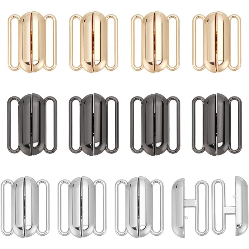 Nursing Bra Clip - 12 conjuntos de fecho frontal para