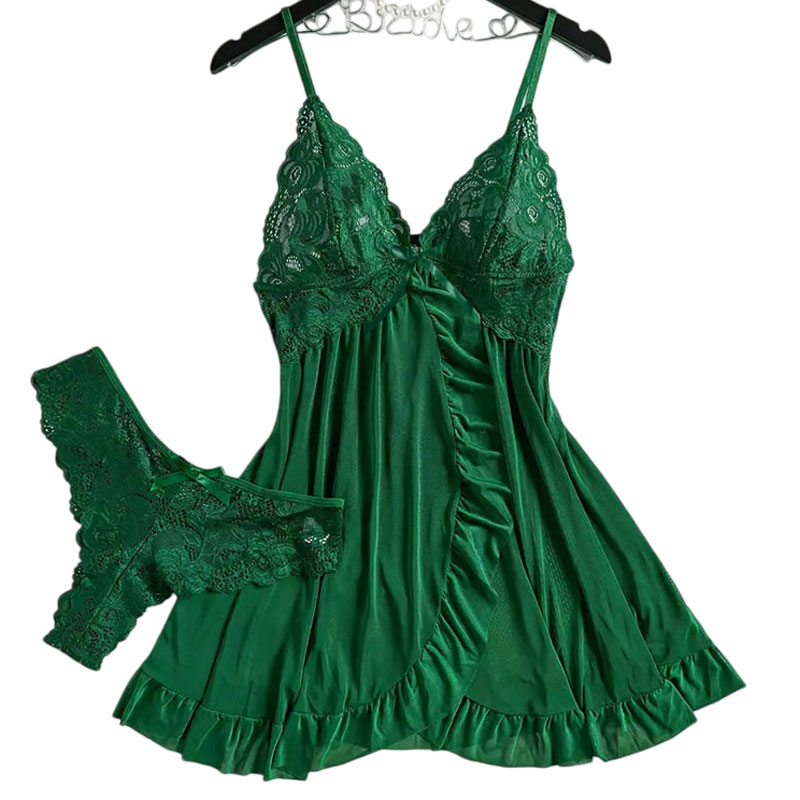 Sheer Mesh Bra - Macio puro pijamas de noite mais