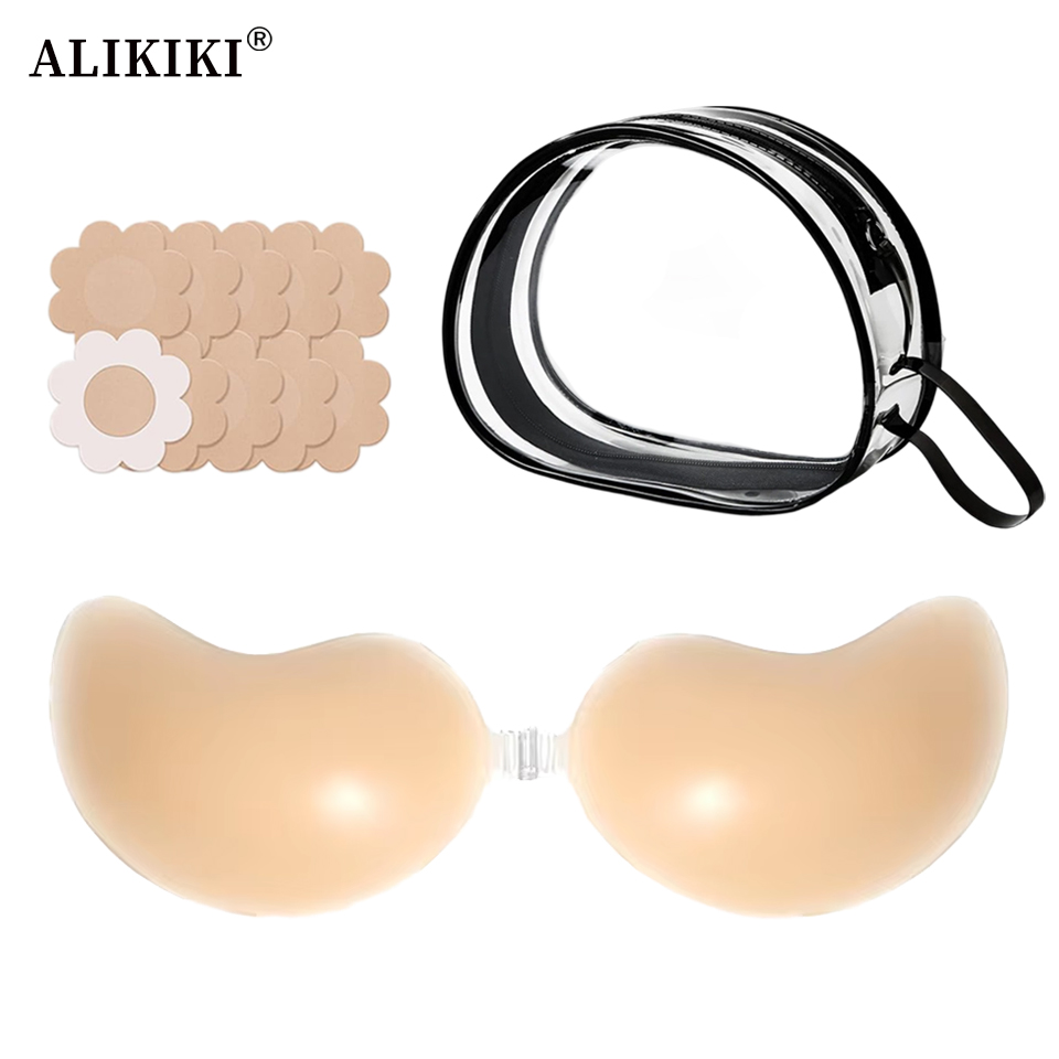 Backless Bra Sticky - Conjunto de Sutiã Adesivo Invisível e
