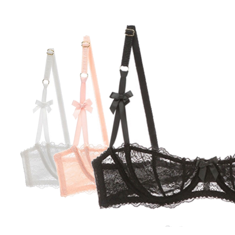 Demi Bra Balconette - Sutiãs meia xícara para mulheres lingerie
