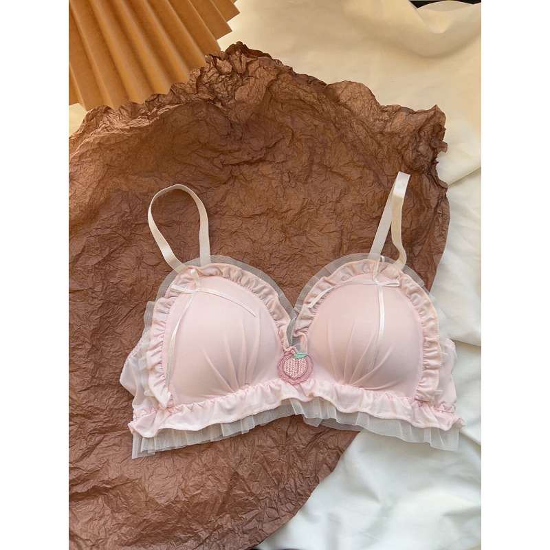 Sleep Bra Bralette - Conjunto de Bralette Triangular Sem Arame,