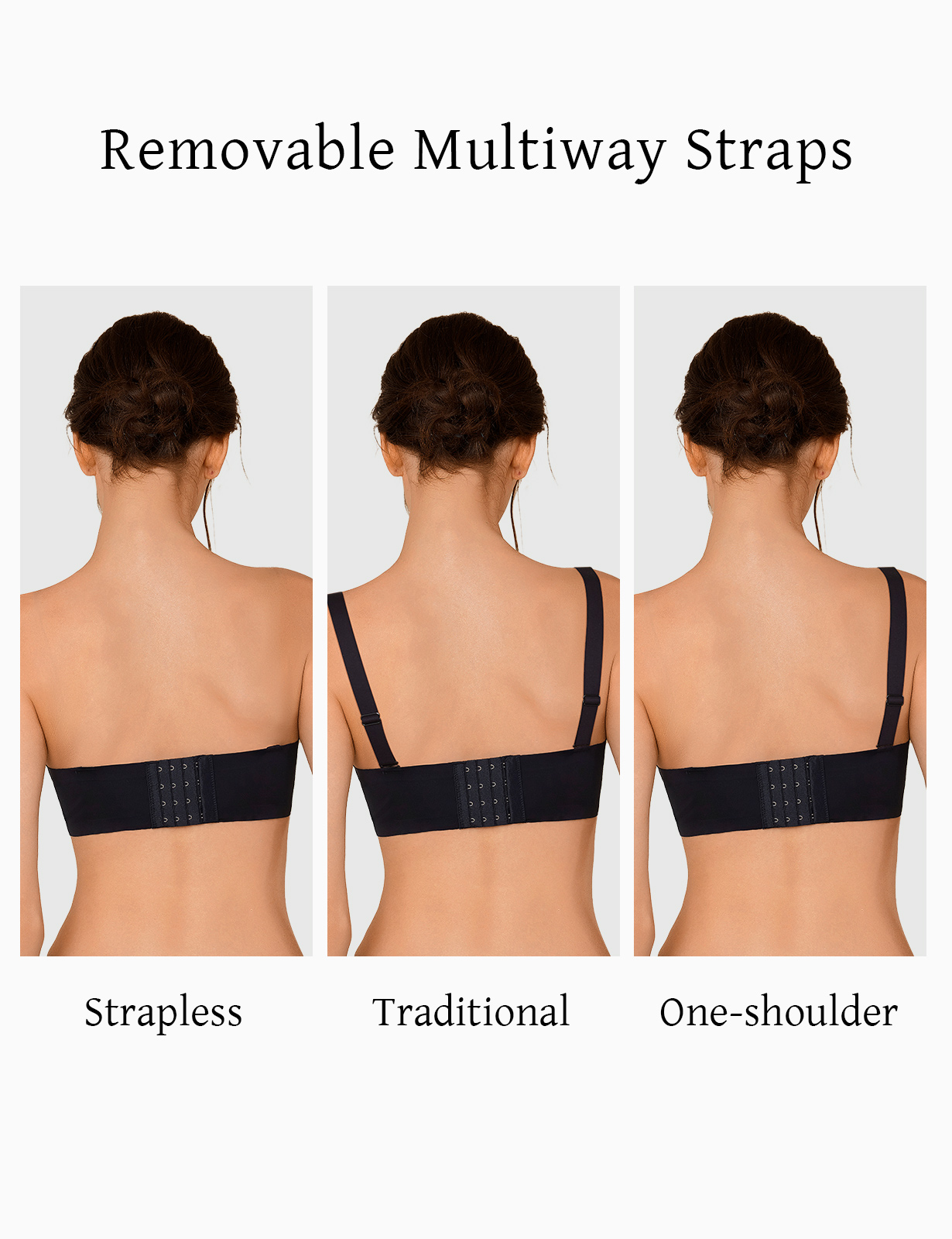 Novas mulheres sexy push up su - Convertible Bra Multiway avaliação e preço