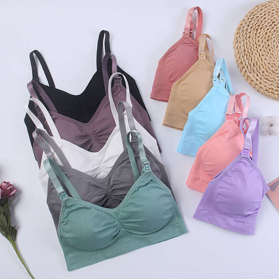 Respirável maternidade sutiãs  - Sleep Bra Bralette avaliação e preço
