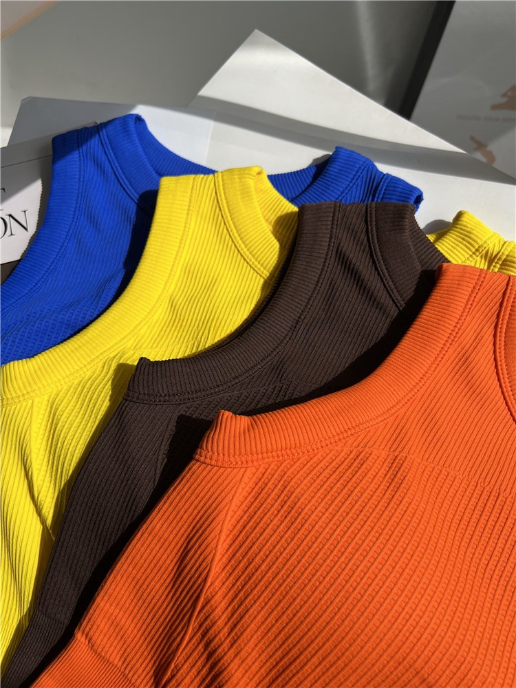 Regata feminina de ioga colori - T Shirt Bra Seamless avaliação e preço