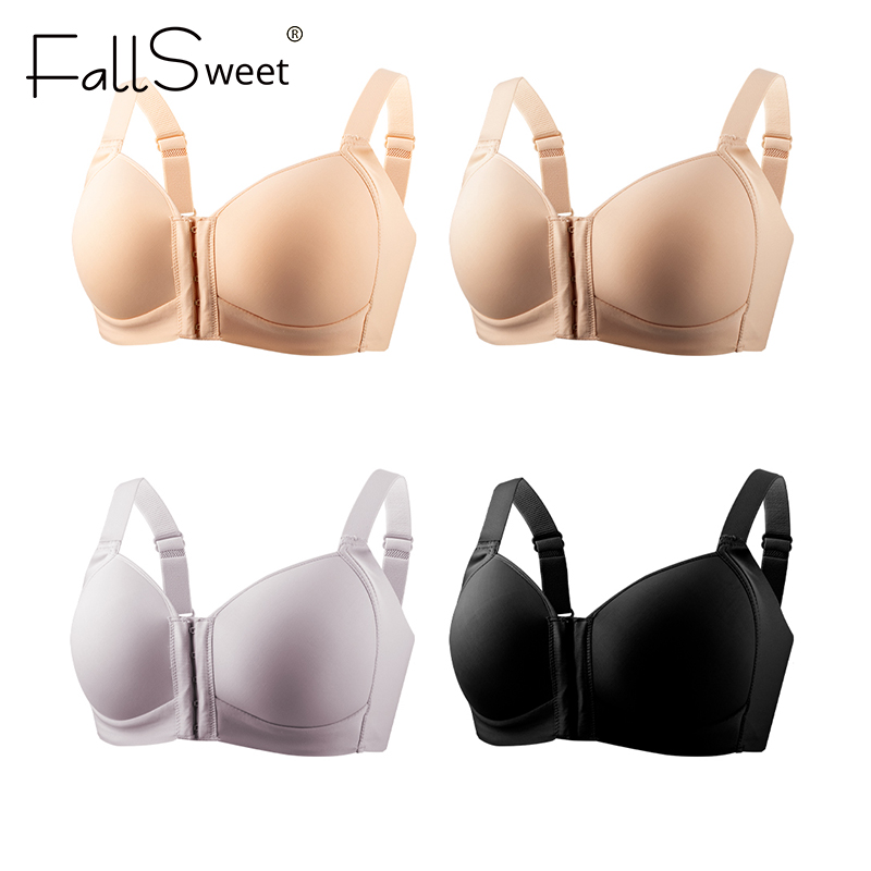 Fallsweet plus size sutiã de f - Minimizer Bra Women avaliação e preço