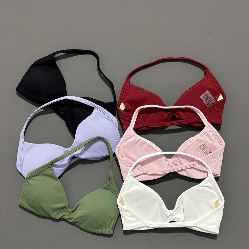 Sutiã esportivo com tiras, rou - Sports Bra Racerback avaliação e preço