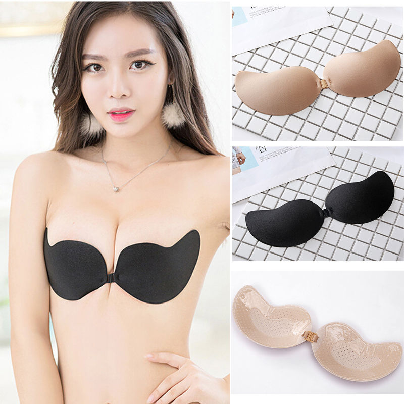 Sutiã adesivo feminino, push u - Backless Bra Sticky avaliação e preço