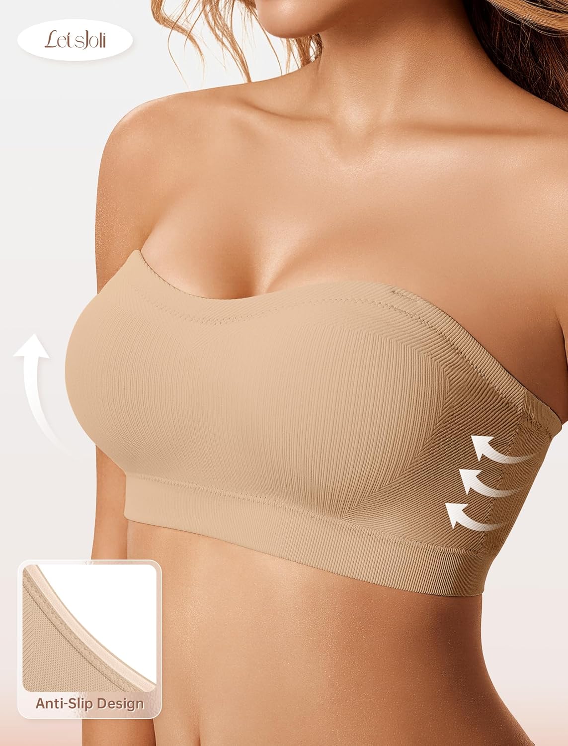 Sutiãs Sem Alças LetsJoli para - Underwire Bra Padded avaliação e preço
