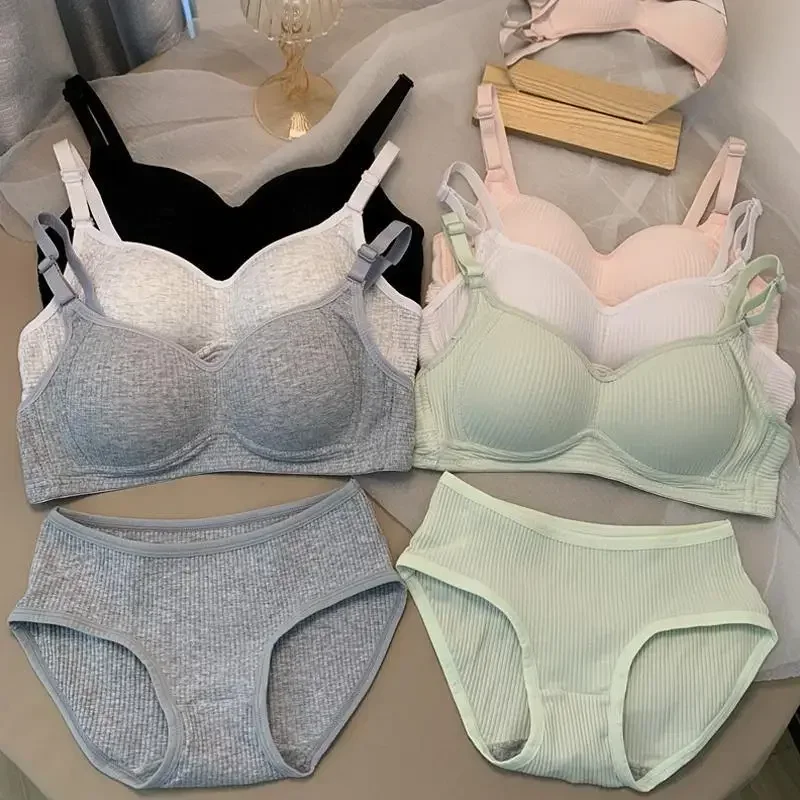 Mulheres sem costura conjuntos - Cotton Bra Everyday avaliação e preço
