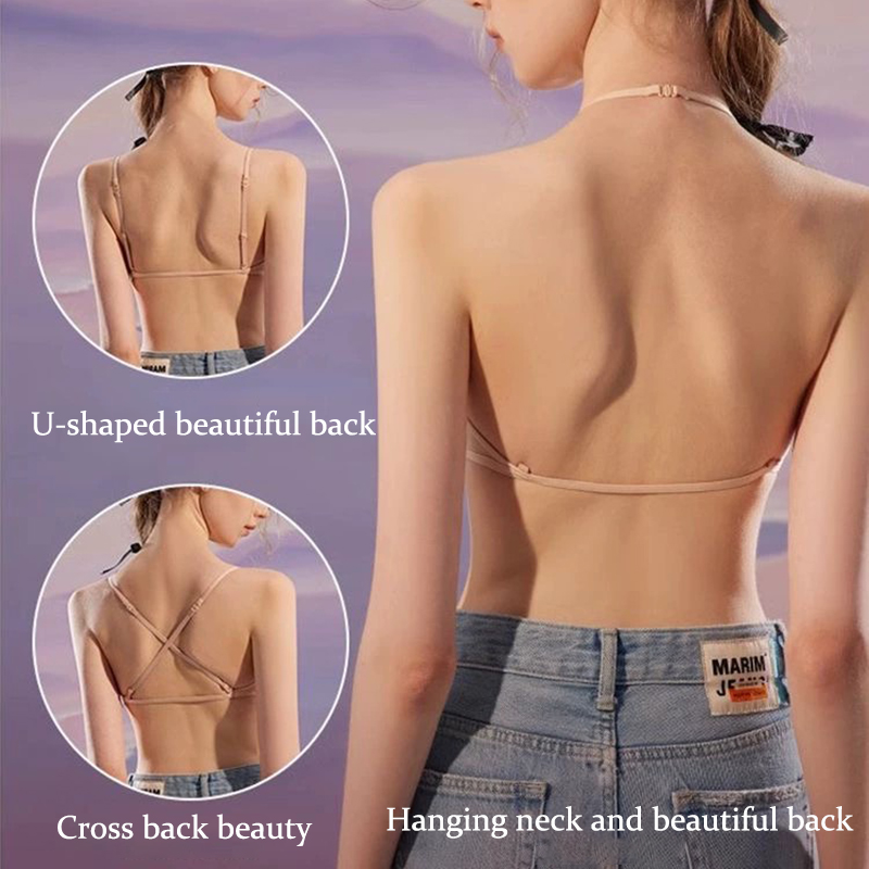 Mulheres sem costura sutiãs pr - Sleep Bra Bralette avaliação e preço
