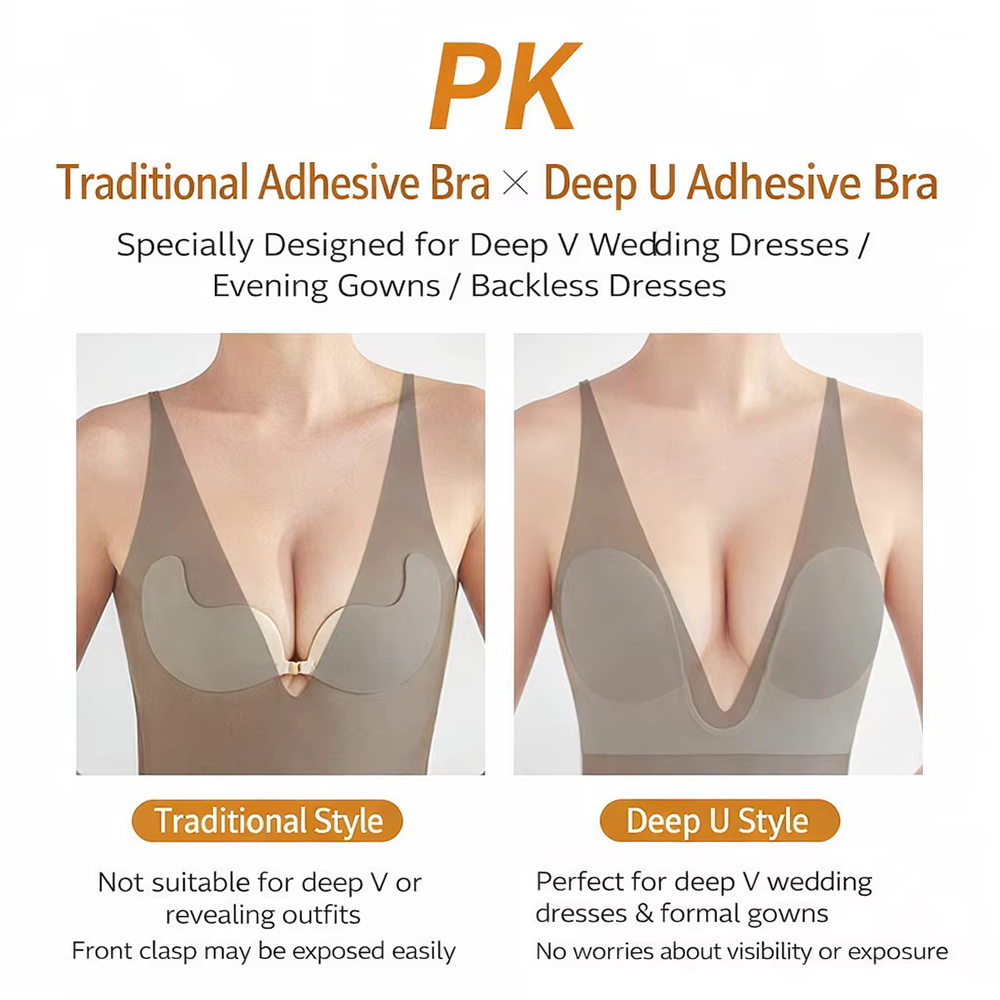 Sutiã Adesivo Invisível Push U - Backless Bra Sticky avaliação e preço