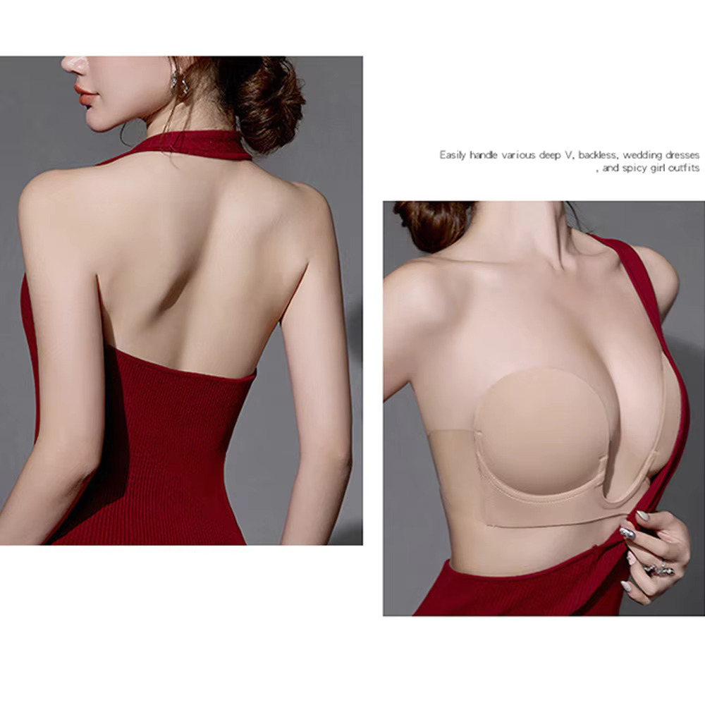 Sutiã Adesivo Invisível Push U - Backless Bra Sticky avaliação e preço