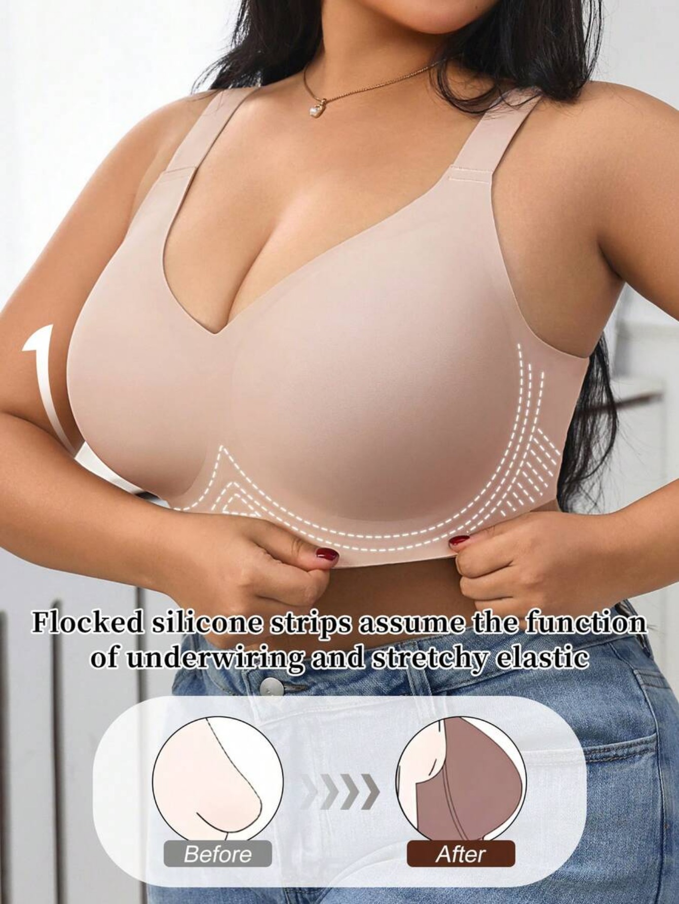 Sutiã Esportivo Feminino de Al - Wirefree Bra Comfort avaliação e preço