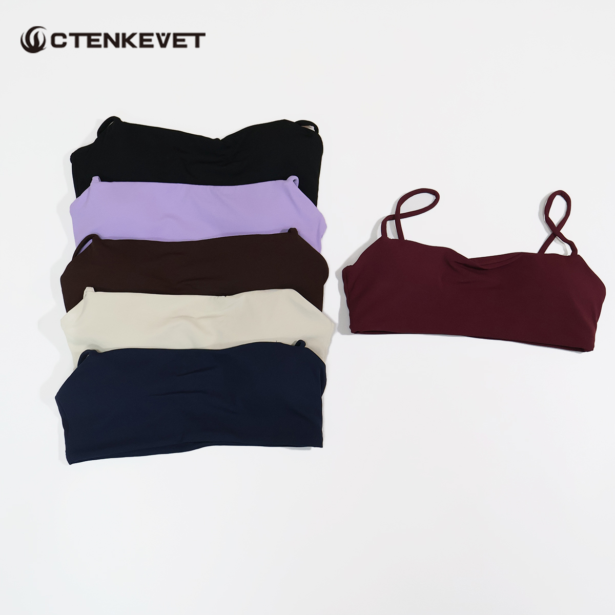 Ctenkevet Novo Sutiã de Yoga d - Plunge Bra Push Up avaliação e preço