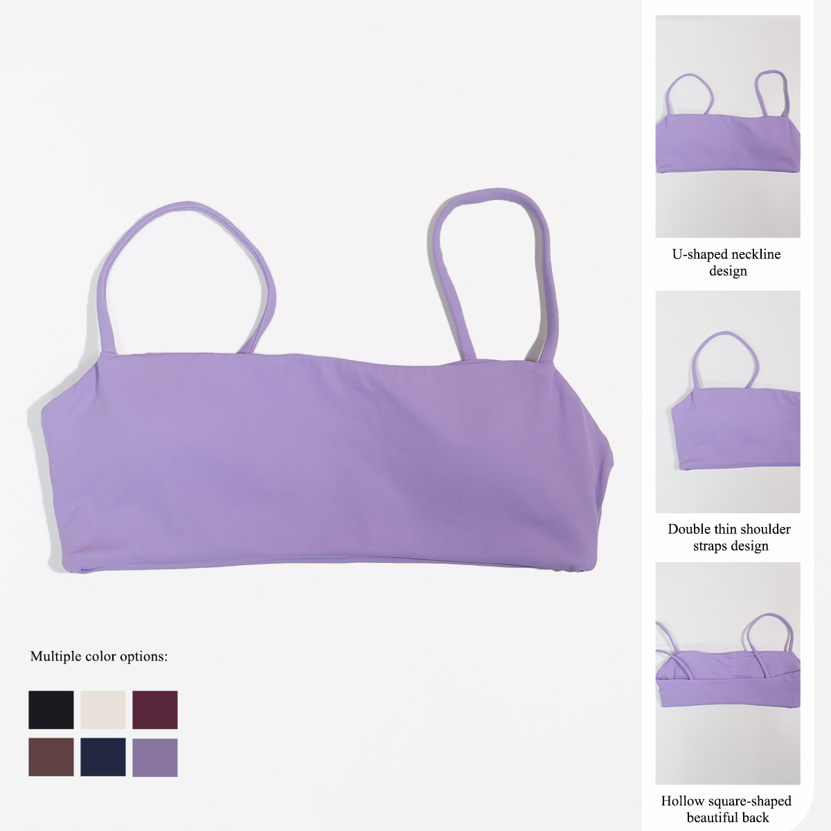 Ctenkevet Novo Sutiã de Yoga d - Plunge Bra Push Up avaliação e preço