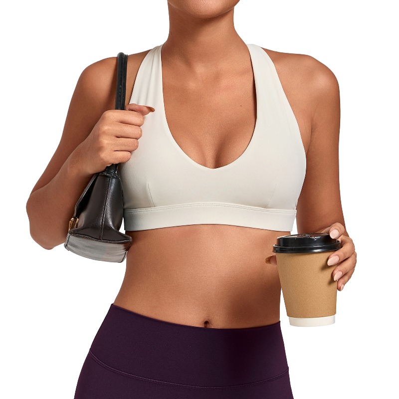 Samless sutiã esportivo femini - Sports Bra Racerback avaliação e preço