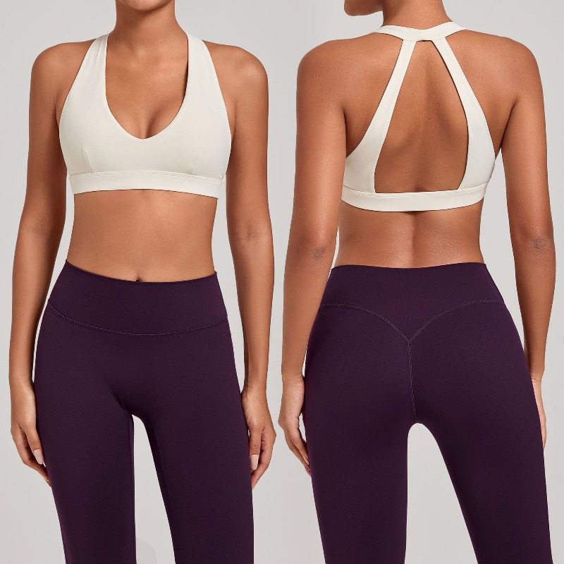 Samless sutiã esportivo femini - Sports Bra Racerback avaliação e preço