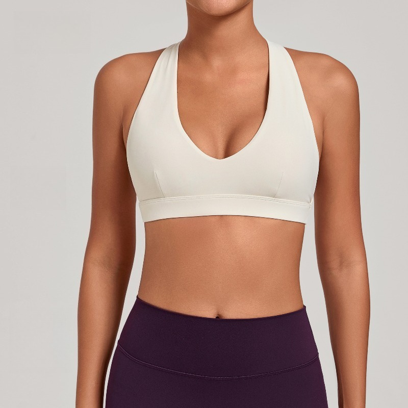 Samless sutiã esportivo femini - Sports Bra Racerback avaliação e preço
