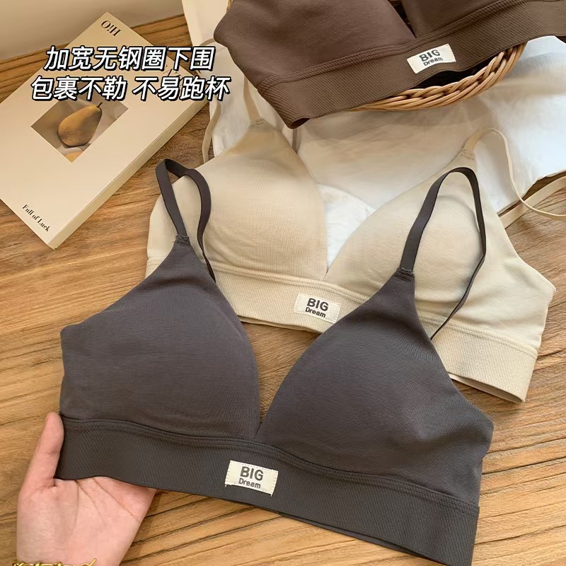 Roupa íntima feminina triângul - Underwire Bra Padded avaliação e preço