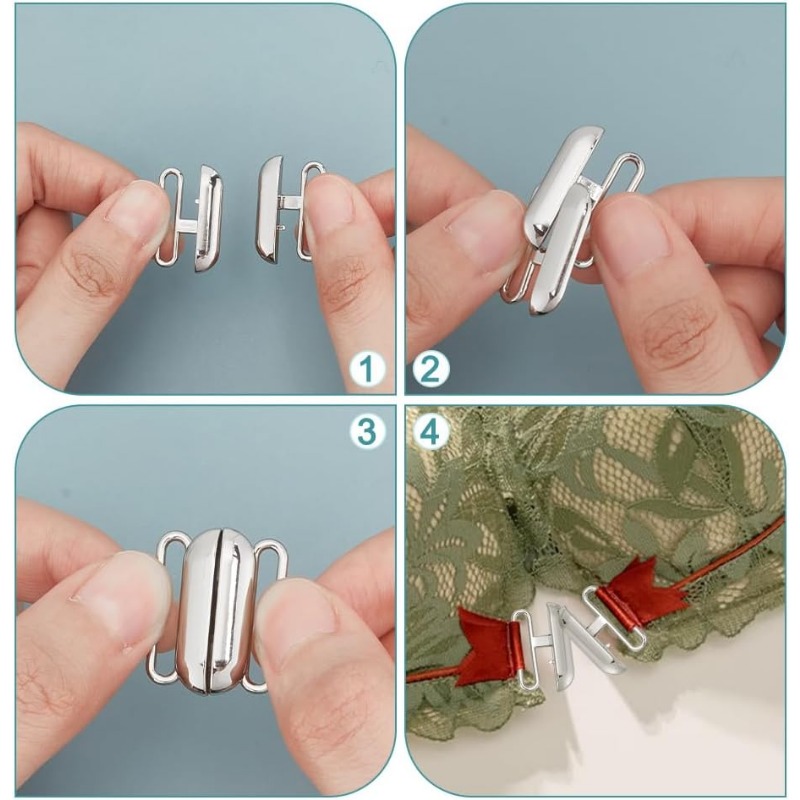 12 conjuntos de fecho frontal  - Nursing Bra Clip avaliação e preço