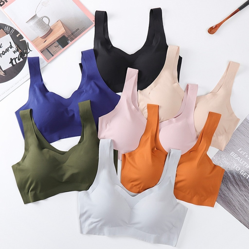 Sutiã esportivo sem costura co - Cotton Bra Everyday avaliação e preço