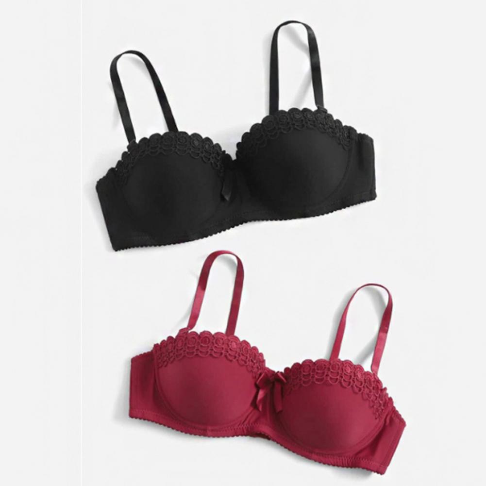 Sutiã de náilon renda bralette - Demi Bra Balconette avaliação e preço