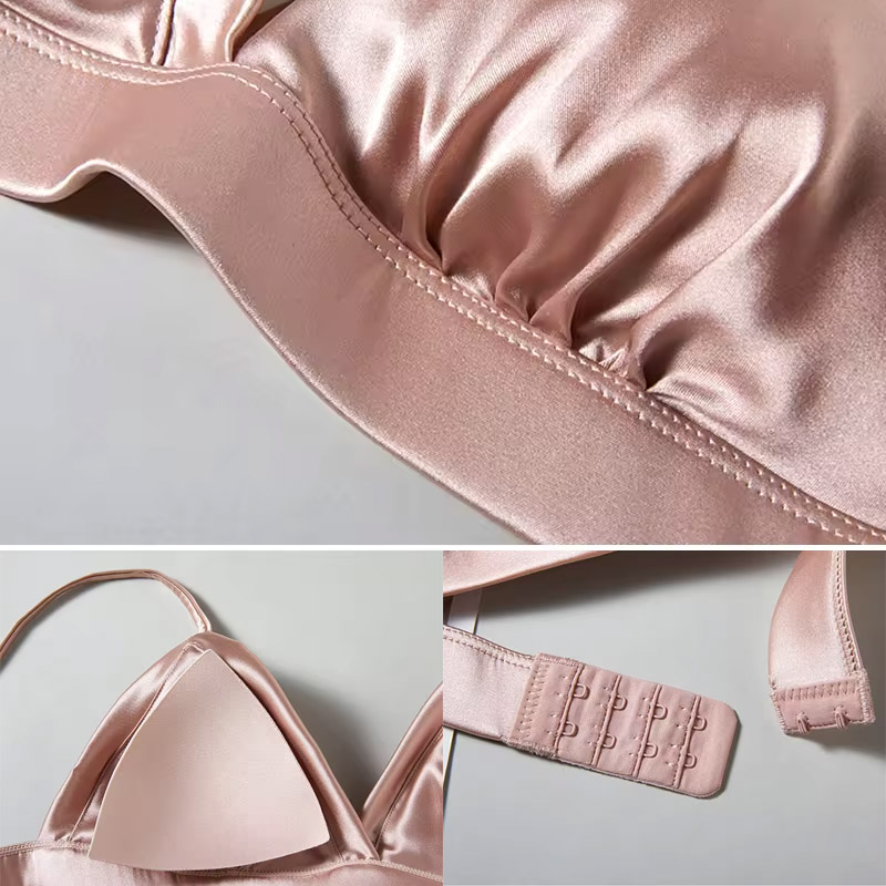 Sutiã Triangular Sem Fio de Se - Sleep Bra Bralette avaliação e preço