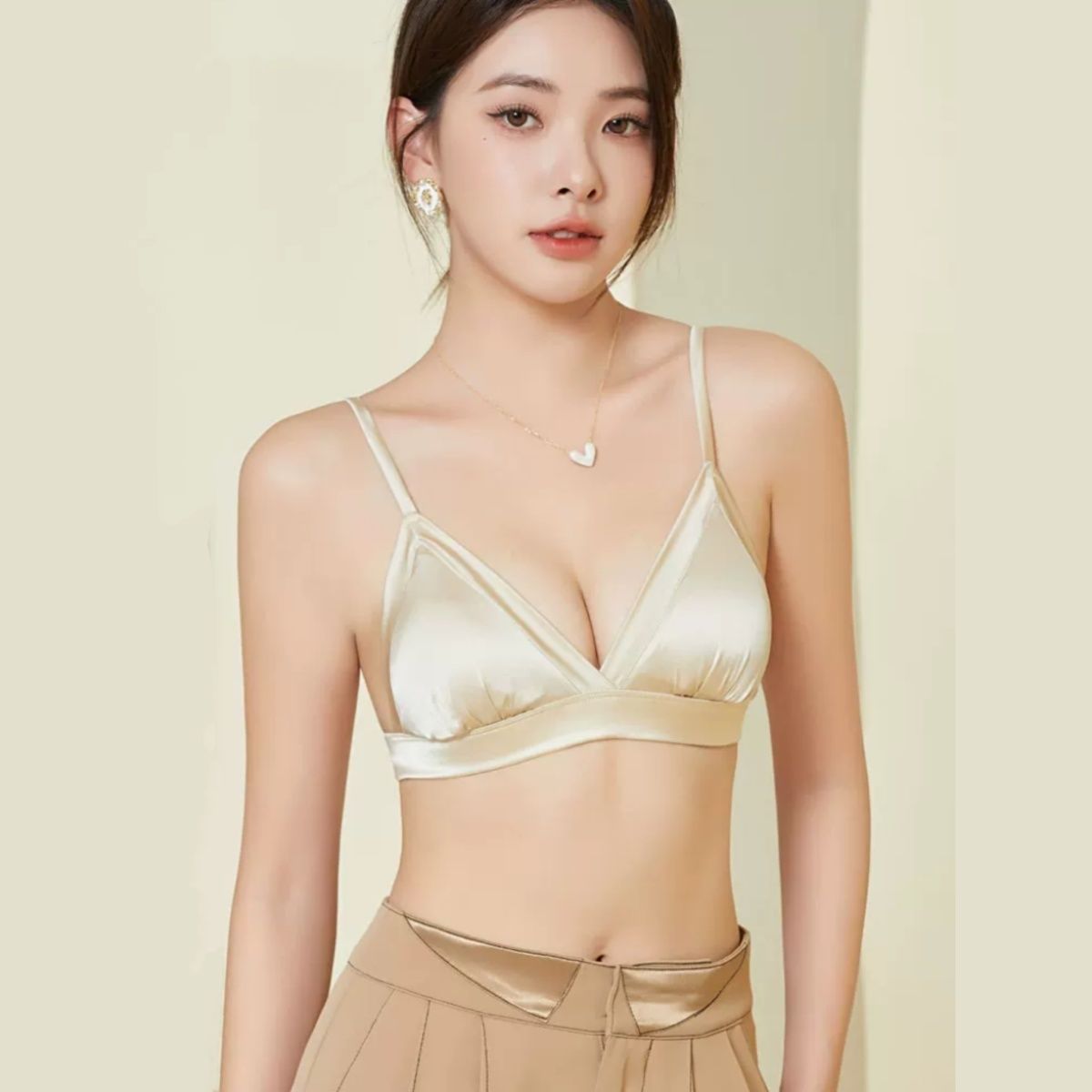 Sutiã Triangular Sem Fio de Se - Sleep Bra Bralette avaliação e preço