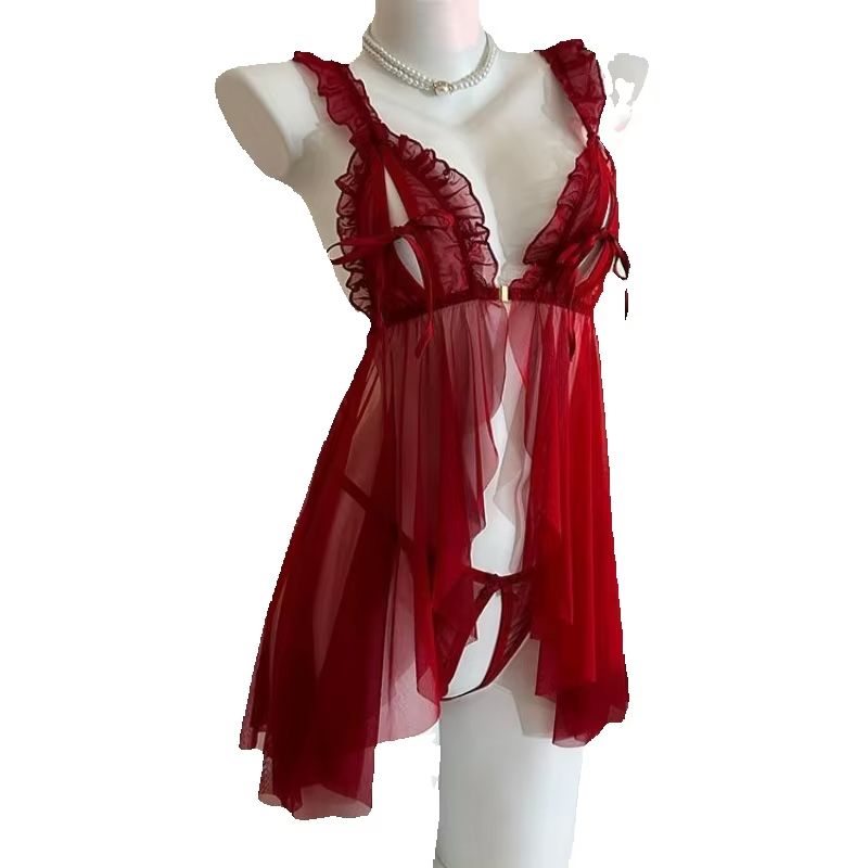 Conjunto de Pijamas Femininos  - Lace Bralette Set avaliação e preço
