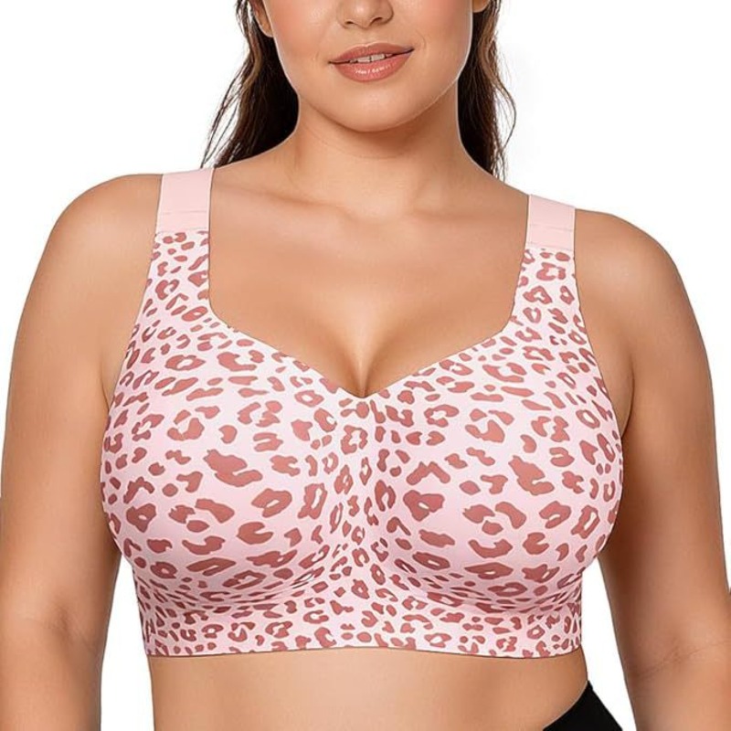 Sutiãs Leopard Jelly sem aro,  - Plunge Bra Push Up avaliação e preço