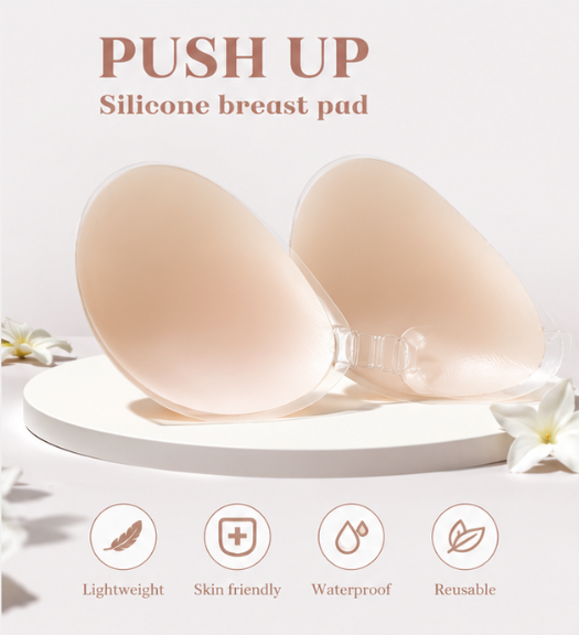 1 peça de pétalas de silicone  - Push Up Bra Silicone avaliação e preço