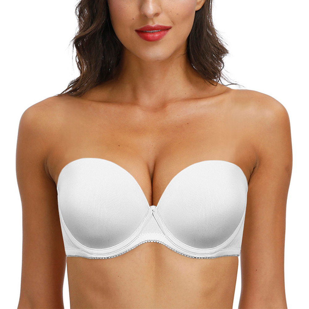 Novo sutiã feminino sólido plu - Convertible Bra Multiway avaliação e preço