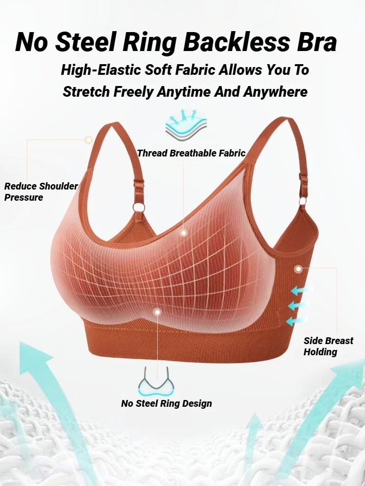 Sutiãs sem costura para mulher - Sleep Bra Bralette avaliação e preço