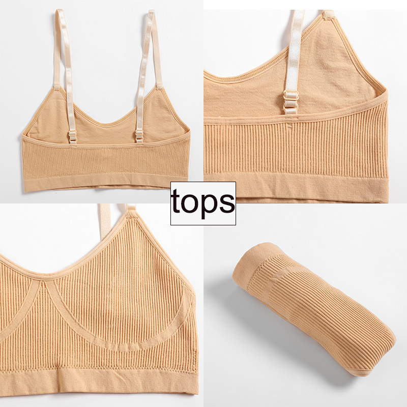 Conjunto de sutiã e tops elást - Cotton Bra Everyday avaliação e preço