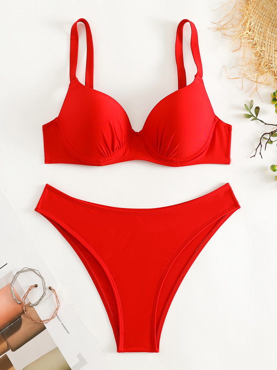 Underwired sutiã copo biquíni  - Underwire Bra Padded avaliação e preço