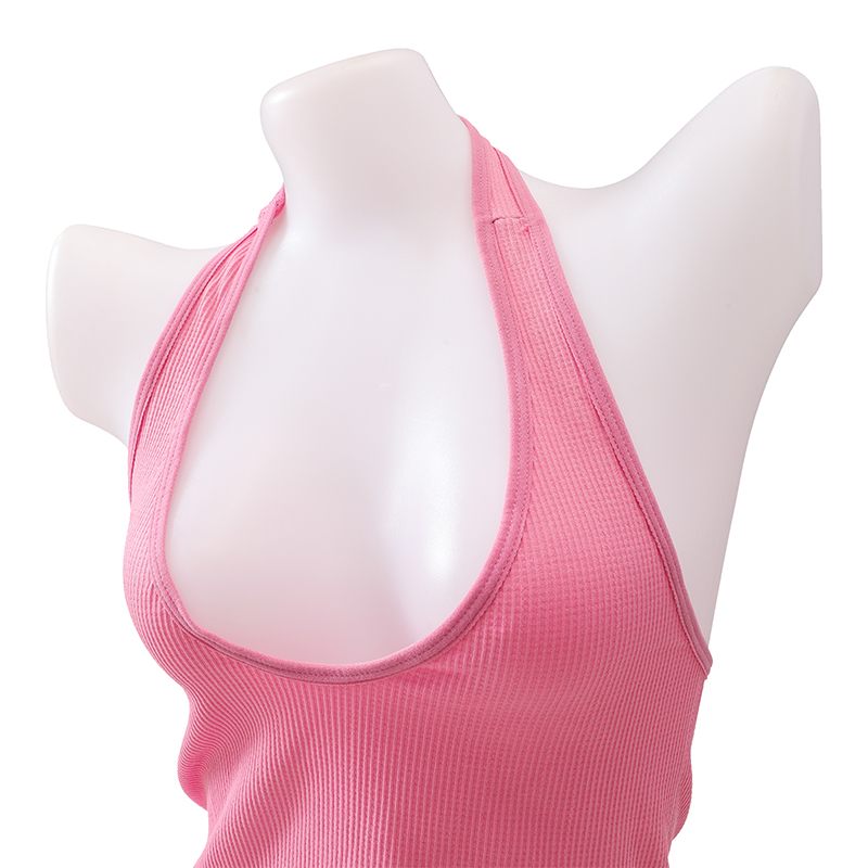 Halter-neck topos feminino sex - T Shirt Bra Seamless avaliação e preço