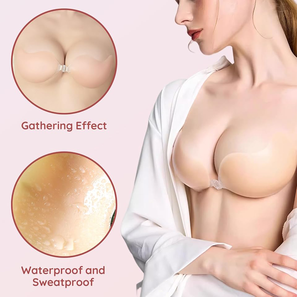 Conjunto de Sutiã Adesivo Invi - Backless Bra Sticky avaliação e preço
