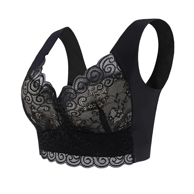 1 pçs sutiã de renda sem costu - Sleep Bra Bralette avaliação e preço