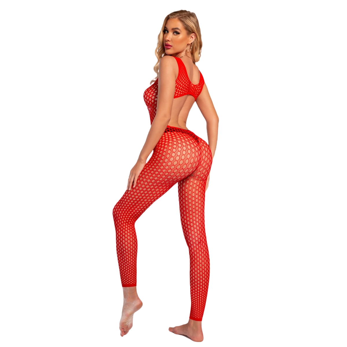 Lingerie sensual sem costas e  - Sheer Mesh Bra avaliação e preço