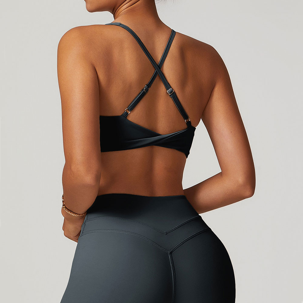 JUREN-sutiã esportivo para mul - Plunge Bra Push Up avaliação e preço