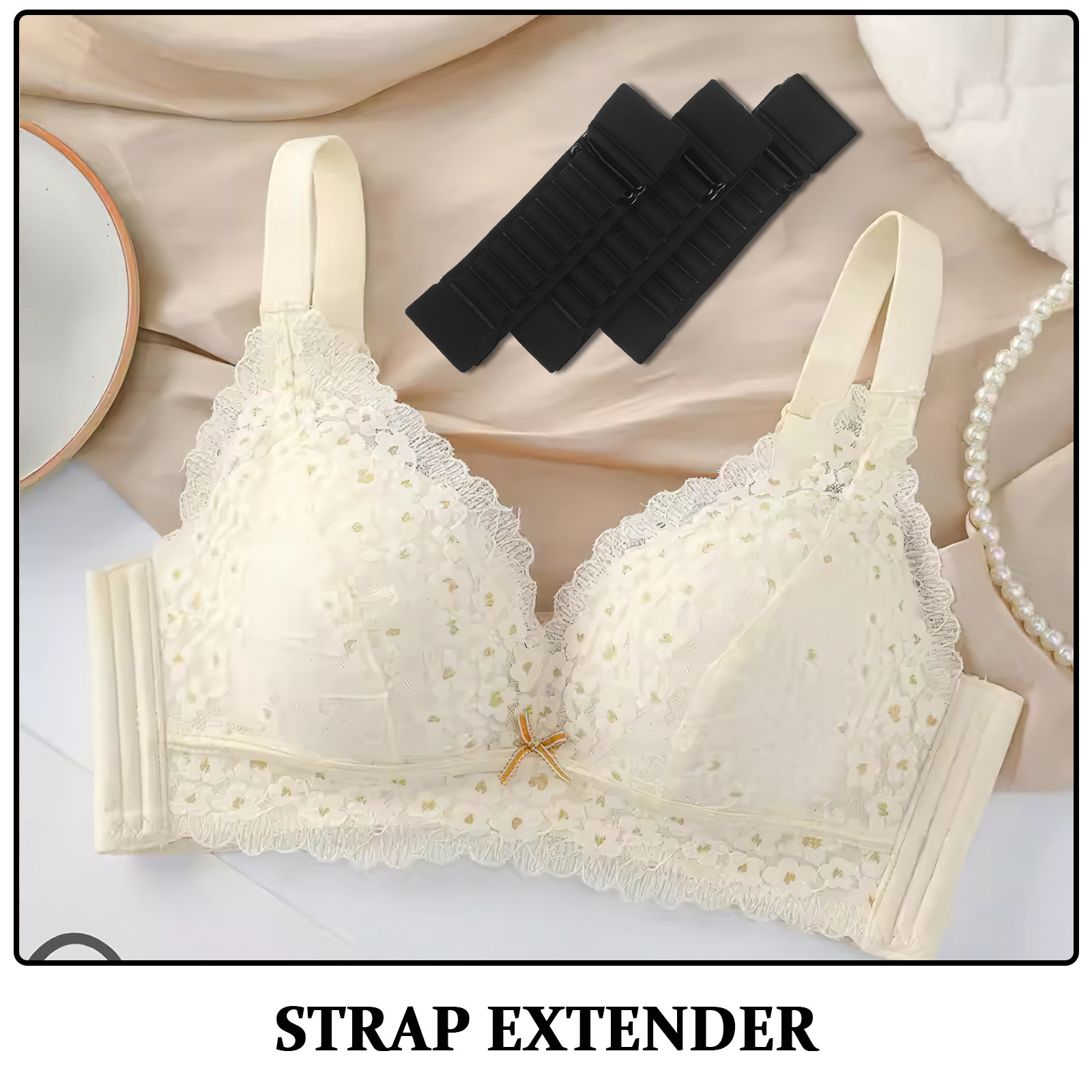 6 Peças de Clipes Extensores d - Sports Bra Racerback avaliação e preço