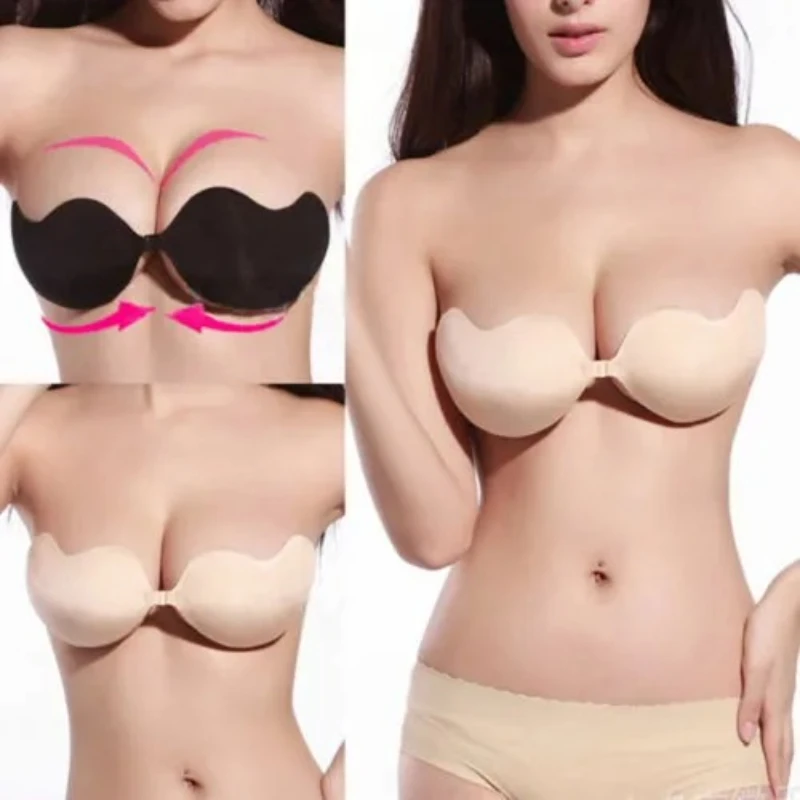 Mulheres sexy sem alças sutiã  - Backless Bra Sticky avaliação e preço