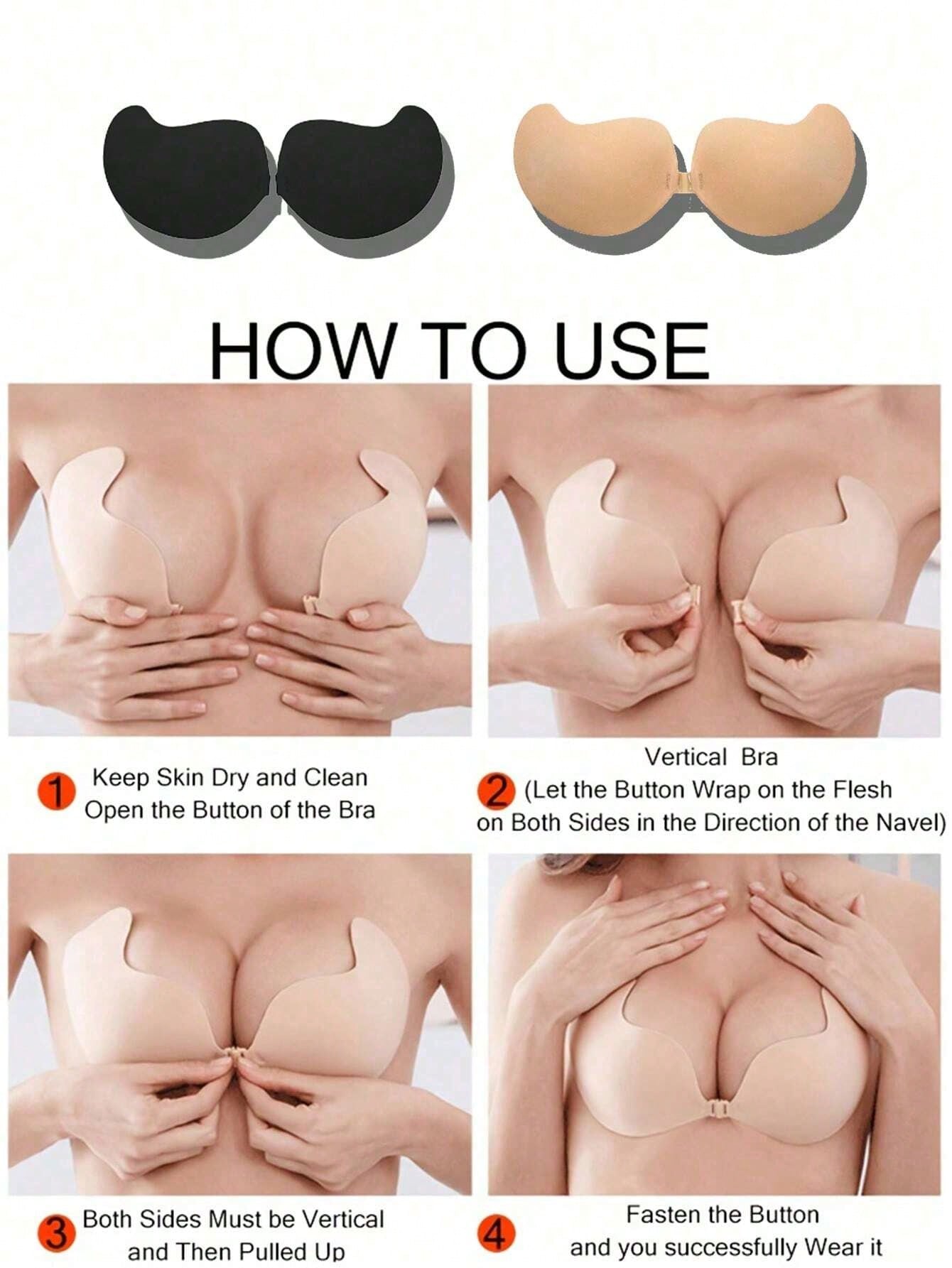 Conjunto com 2 Almofadas Adesi - Strapless Bra Adhesive avaliação e preço